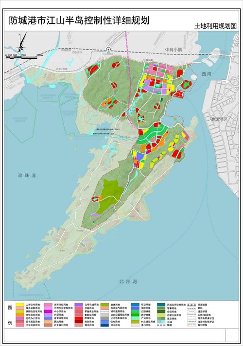 防城港市自然资源局关于防城港市江山半岛控制性详细规划二期的公示